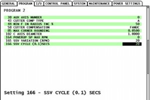 Paramètres Haas – Fraiseuse CNC