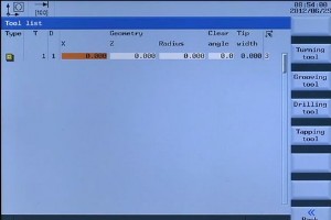 工具オフセットの設定 Sinumerik 808D – ビデオ チュートリアル旋削パート 7