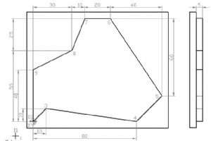 G91 インクリメンタル プログラミングを使用した CNC Mill プログラミング演習