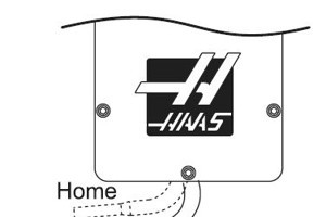 Haas M34 クーラント スピゴットの位置が下 – Haas Mill
