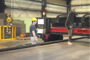 Quincunx a CNC プラズマ切断コントローラ プログラムの例