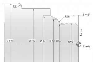 CNC ターニング センターのプログラミング例