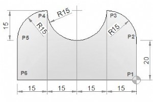 マルチ アーク CNC ミル プログラム G2 G3 I J