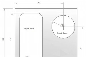CNC ポケット ミリング プログラムの例 – ペック ミリング