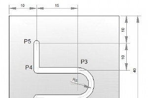 CNC ミリング プログラム例 G03 G90 G91