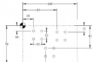 サブプログラム演習 ハイデンハイン会話型プログラミング