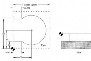ハイデンハイン TNC プログラミング サークル センター アーク (CC) エクササイズ