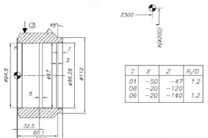 Пример программы ЧПУ NUMS 322T завершен
