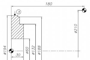 Exemple de programme CNC SINUMERIK 810T Usinage de disques