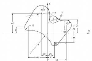 Selca CNC プログラム サンプル プロファイル