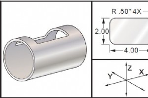Haas Mill G107 円筒マッピング プログラムの例