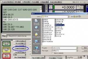 Mach3 G コード パート プログラムをロードする方法