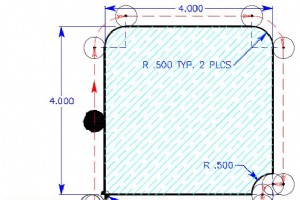 HAAS CNC フライス盤の円弧補間の説明と例