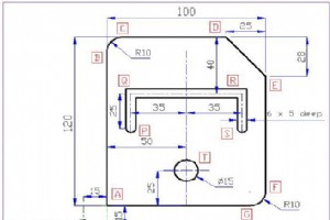 CNC ミル プログラム演習 側面ミリング 穴あけ スロット ミリング