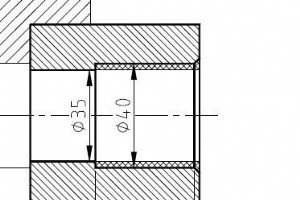 CNC Lathe Inside Turning / Boring Program Example