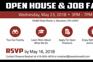 Swanton Welding Open House