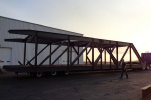 Fabriquer des passerelles pour piétons en acier de construction