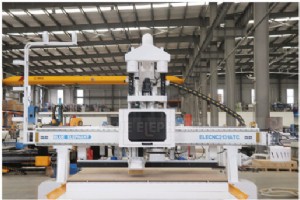 プレミアム 2131 ATC ネスティング CNC マシン、フランスの家具メーカー向けにカスタム構築 – ル・アーブルに納入 