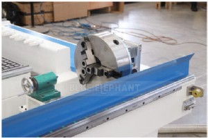 プレミアム 4×8 CNC ATC 1325 回転軸マシンを米国ボストンに出荷 