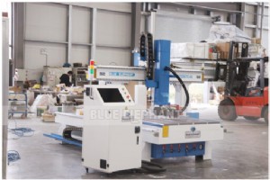 木材用プレミアム 1325 ATC 4 軸 CNC マシン – ハンガリーに出荷中 