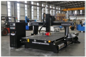 信頼性の高い 1640 4 軸カルーセル CNC ルーター – ニュージーランドへ出荷中 