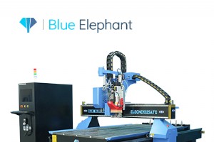 ATC CNC 木工ルーター、振動カッターと自動工具交換機能、CCD エッジ検出機能を搭載 