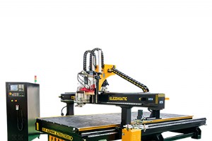 統合ドリリングヘッドを備えた 2040 ATC CNC ルーター – 自動ツール交換と高効率 