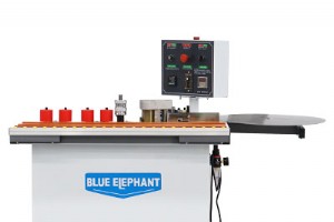 直線および曲線エッジ用のプロフェッショナル手動エッジバンディングマシン – 高品質の木工ツール 