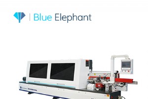 E-70A 自動エッジバンディングマシン - 正確なエッジ仕上げのための空気圧テープ調整 