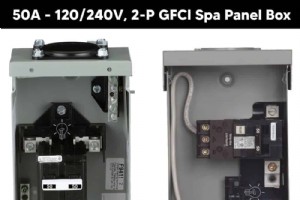 专家指南：使用 2 极 GFCI 和断路器为热水浴缸水疗面板接线 