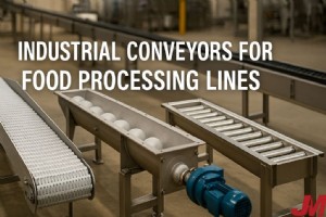 食品加工ライン用のプレミアム産業用コンベヤ:効率、衛生、コンプライアンス 
