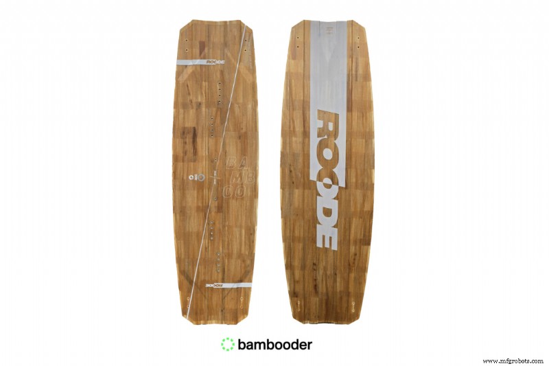 Bambooder &Roode Boards Pioneer в области экологически чистого кайтборда, армированного бамбуком 
