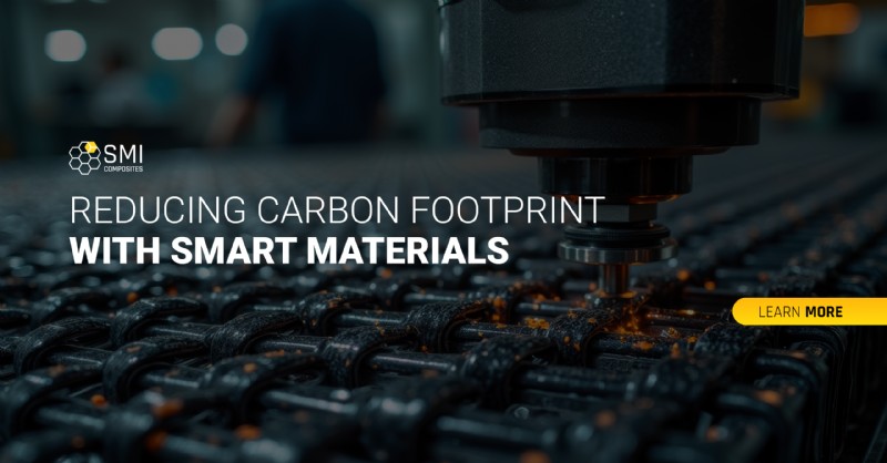 Reducción de la huella de carbono en la fabricación con materiales compuestos inteligentes 