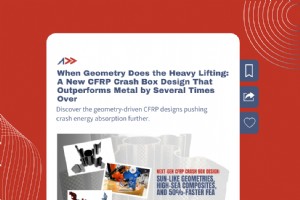 CFRP-Crashbox-Design übertrifft Metall durch geometriegetriebene Innovation