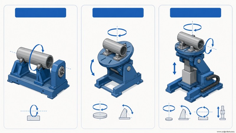Panduan Welding Positioner 2026:Memilih Sistem 1‑, 2‑, dan 3‑Sumbu 