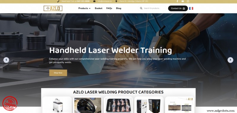 10 Produsen Mesin Las Laser Teratas di Kanada – Panduan 2026 