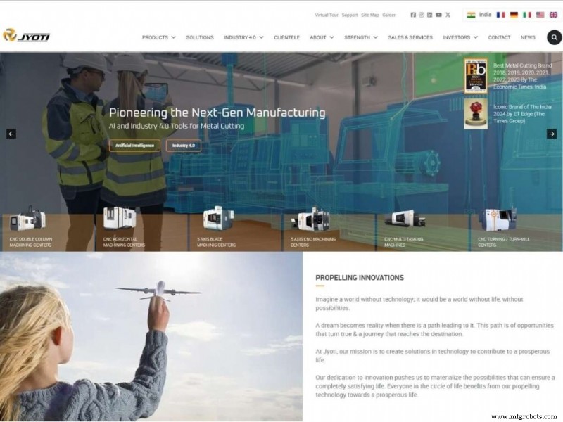 Principais fornecedores de máquinas CNC da Índia:7 marcas confiáveis analisadas 