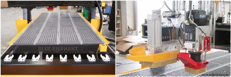 Cortadora de madera CNC 1327 ATC:hecha a medida para la fabricación española de muebles 