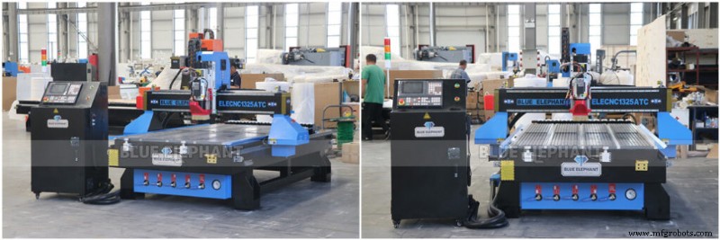 Duas máquinas para trabalhar madeira CNC 1325 ATC enviadas para Freemanste, Austrália 