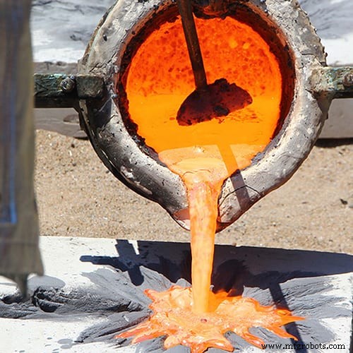 Основы литейного производства:освоение литья металлов и карьера