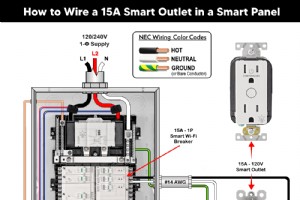 15A Wi-Fi Smart Outlet in Smart Panel installieren: Schritt-für-Schritt Verdrahtungsleitfaden