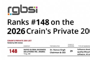 RGBSI erreicht Platz #148 auf Crain s 2026 Private 200 Liste