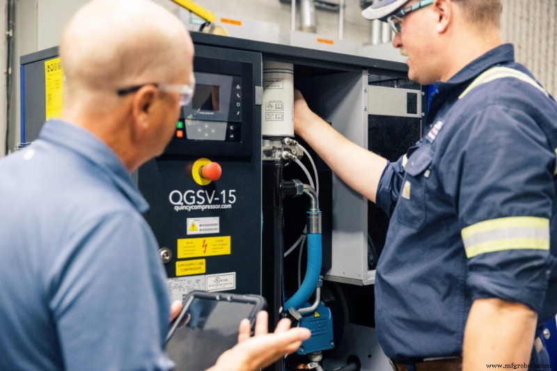 Optimale compressorprestaties beginnen met het juiste onderhoud van de luchtdroger 