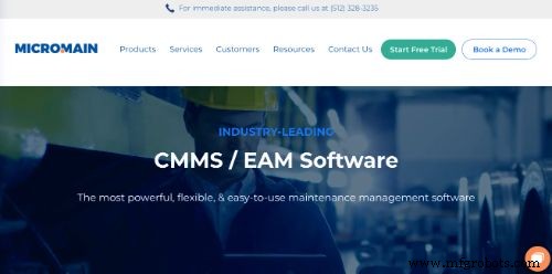 Las 25 principales plataformas de software de mantenimiento preventivo 