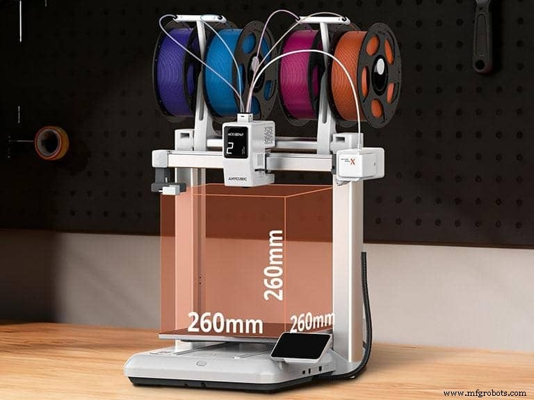Ulasan Anycubic Kobra X – Pencetakan 3D Multiwarna yang Cepat, Tenang, dan Multiwarna untuk Profesional 