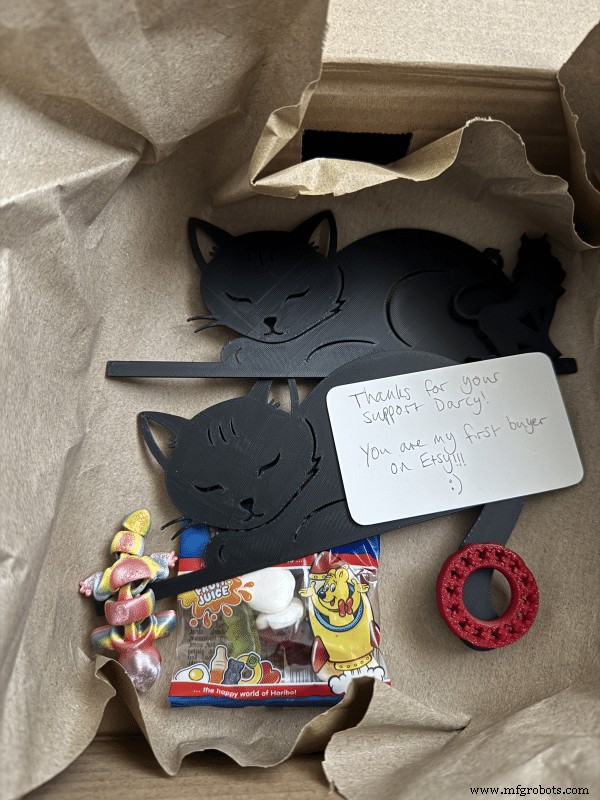 Do hobby à renda:como consegui minha primeira venda de impressão 3D no Etsy 