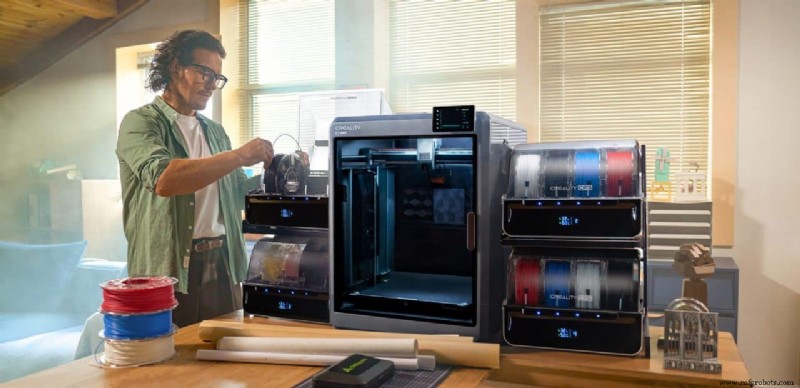 Creality K2 Plus Combo:многоцветный 3D-принтер нового поколения для профессионалов и любителей 