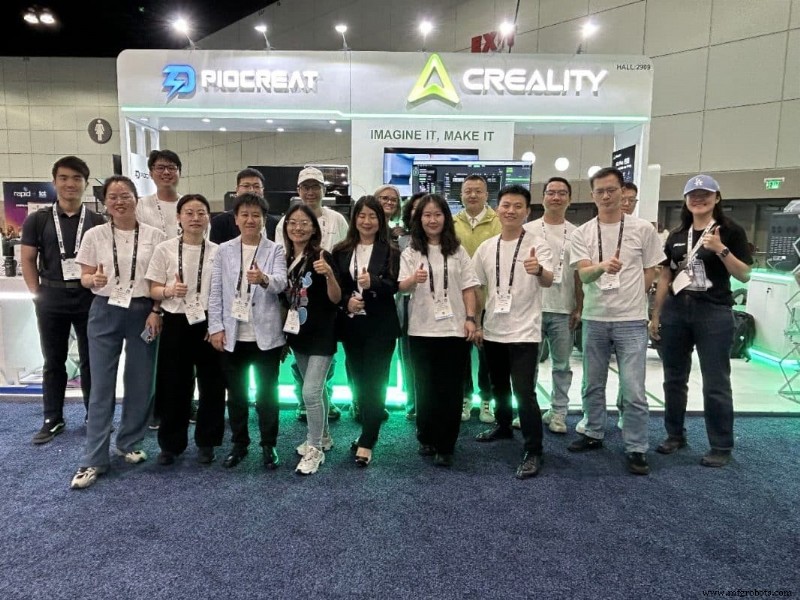 Creality stellt auf der RAPID+TCT 2024 den Mehrfarben-3D-Drucker K2 Plus vor, stellt neue Modelle vor und veranstaltet ein LA-Benutzertreffen 