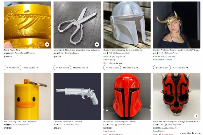De 7 meest winstgevende 3D-printbedrijven – verdien geld