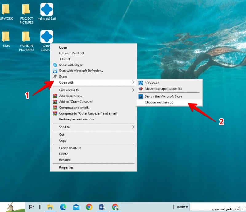 Configure Cura como la aplicación predeterminada para archivos STL:guía paso a paso 